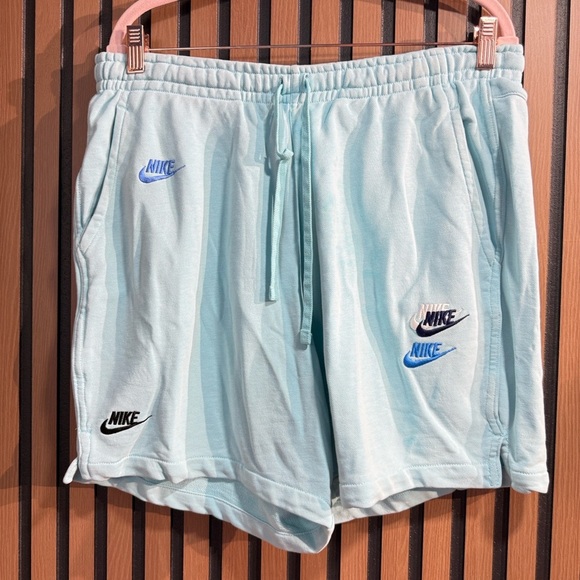 Nike Light Blue Sweatpants Sz L - Picture 2 of 7